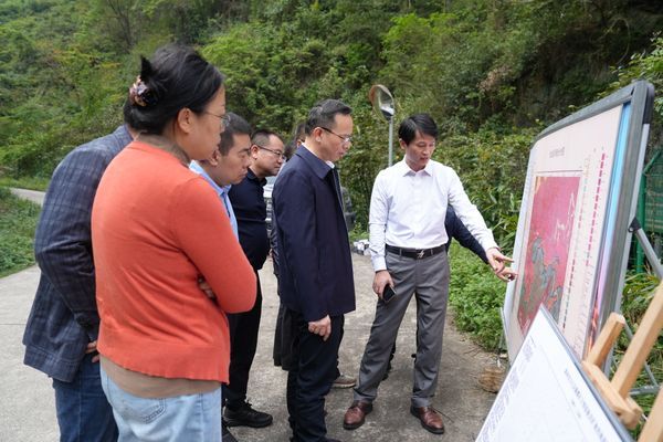 谈文胜带队赴益阳开展“健康地质”冰碛岩专题调研